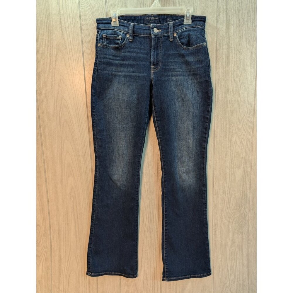 Lucky Brand Sweet Boot Jeans Dark Wash Women Size 8/29 Regular